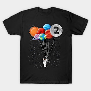 2 Years Old Birthday Boy Gifts T-Shirt